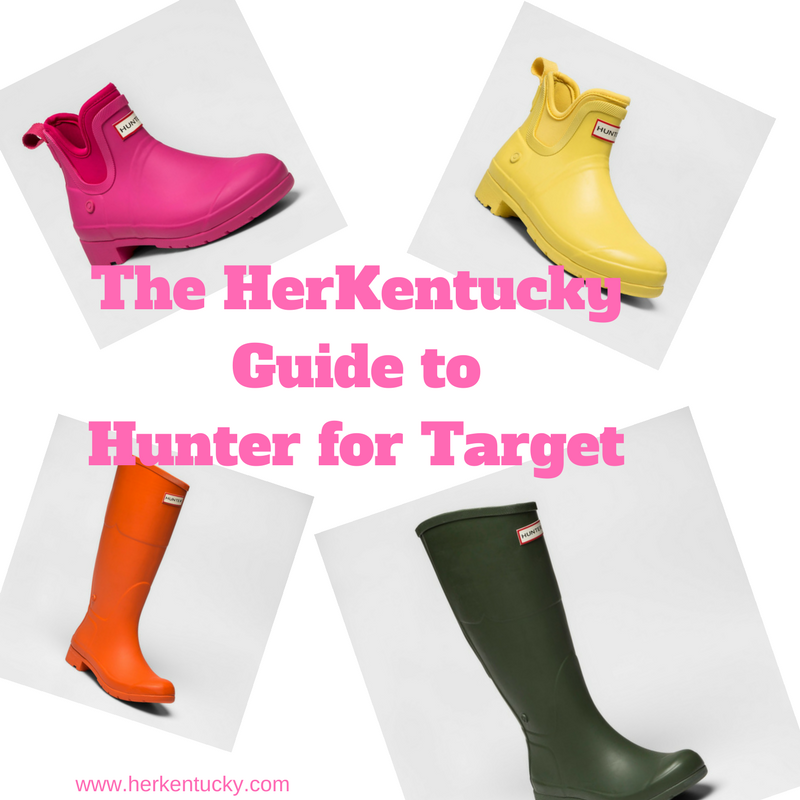 pink hunter boots target
