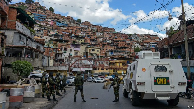Venezuela es uno de los países con el mayor índice de violencia y delincuencia de Sudamérica. foto
