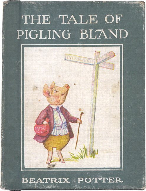P135x Postcard Beatrix Potter The Tale of Pigling Bland 