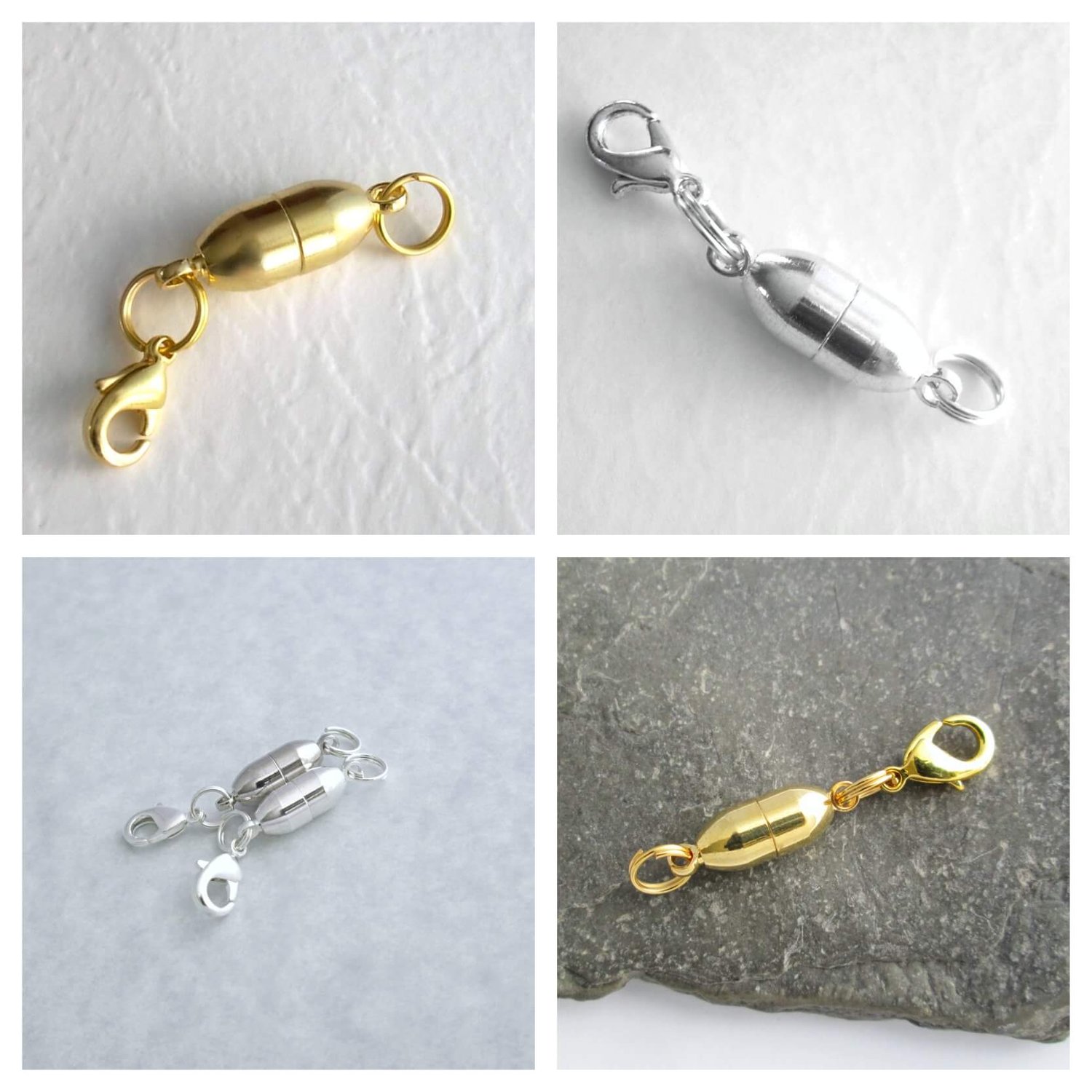 Wholesale Magnetic Clasps - (Strong and Secure jewelry closures)