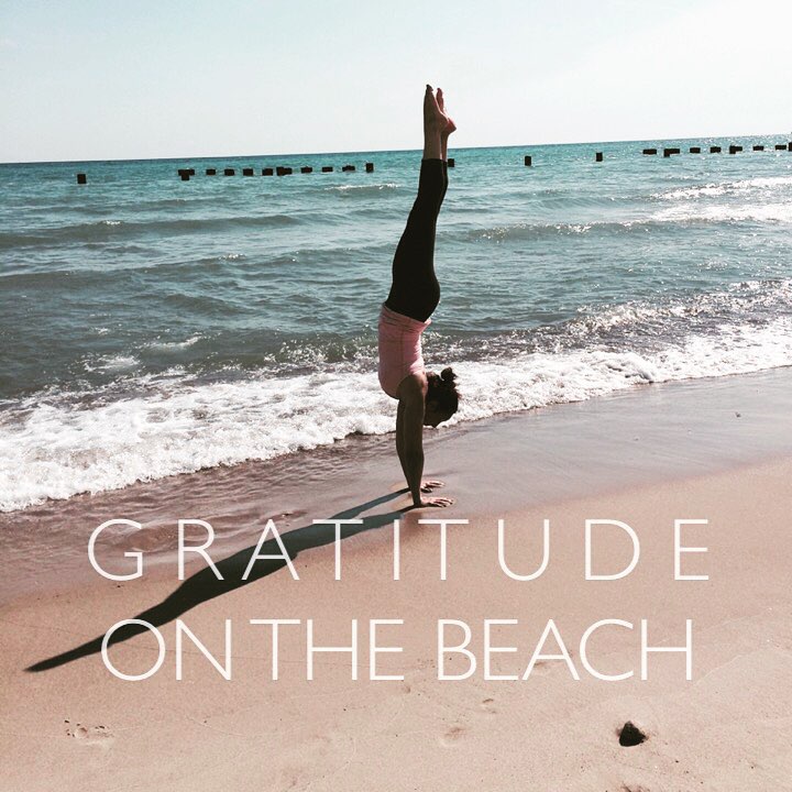 G R A T I T U D E ON THE BEACH — gratitude YOGA