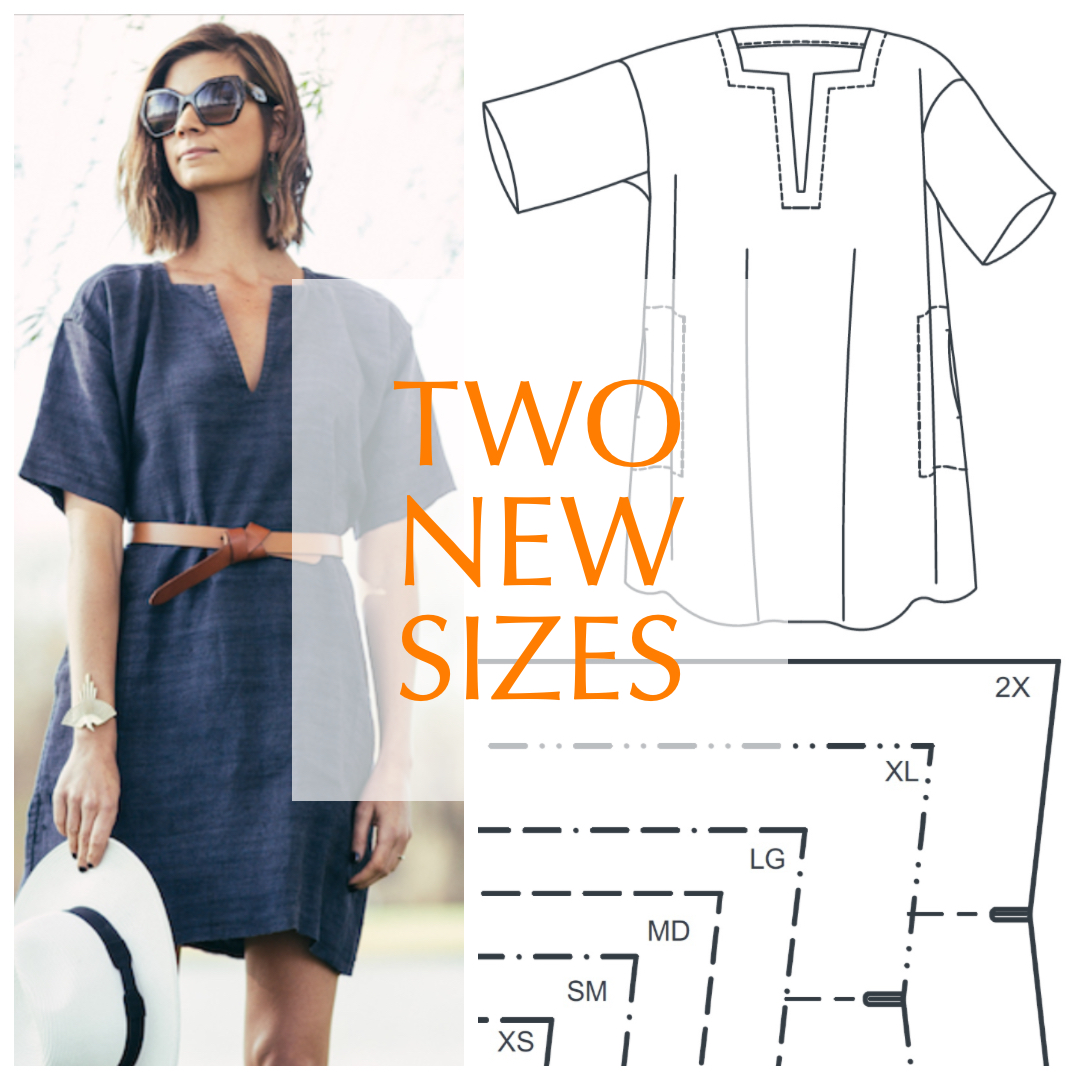 How Plus Size Sewing Patterns are Graded and Extended Sizing Pattern  Release — Sewing Patterns