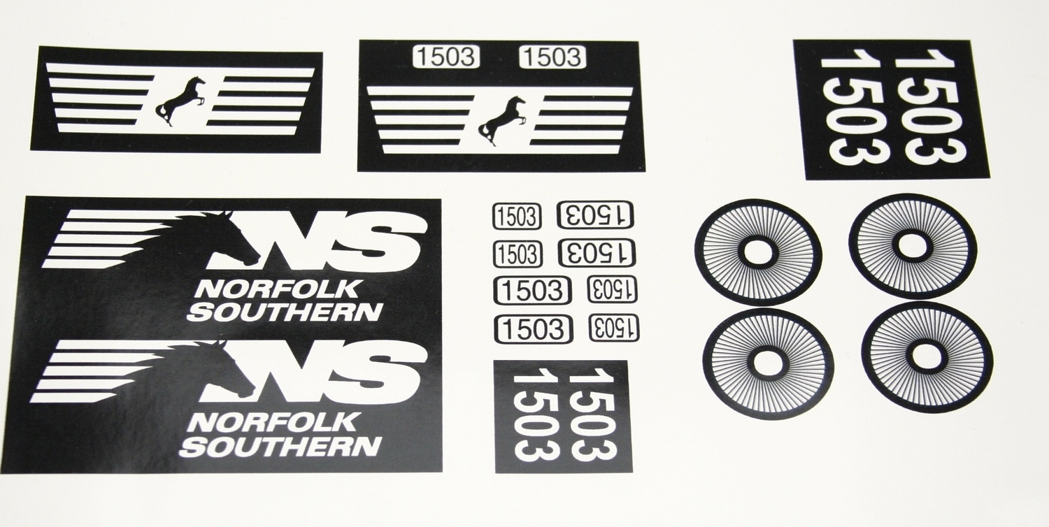 Norfolk Southern Line Sticker Decal  Railroad R196 CHOOSE SIZE FROM DROPDOWN 