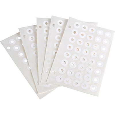 16 Sheets of Hole Reinforcement Stickers Binder Paper Hole Ring  Reinforcement Labels Office Supplies - AliExpress