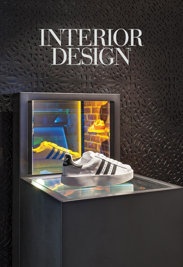 Interior Design Magazine Four Sleek Sneaker Shops