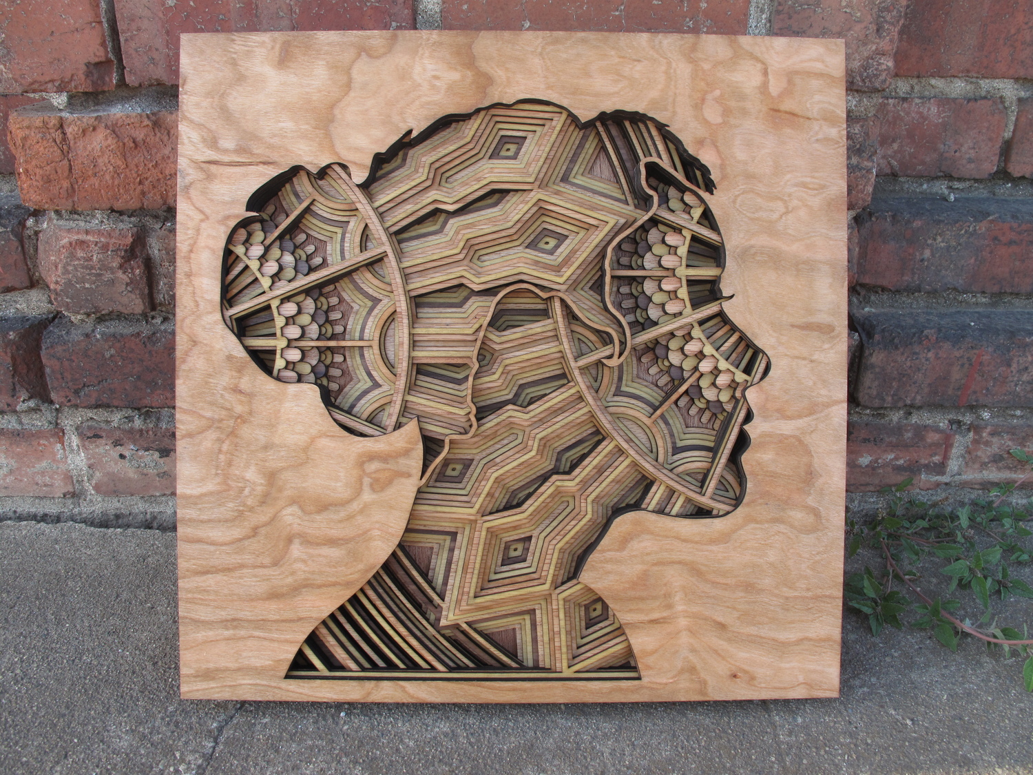 Laser-Cut Wood Relief Sculptures by Gabriel Schama #artpeople