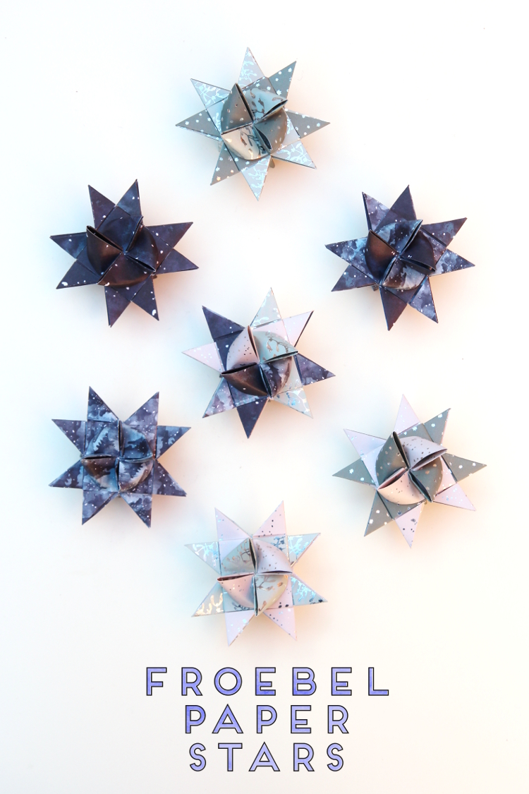 Paper Strips for German Paper Stars Froebel Stars Moravian Stars Star  Ornaments Danish 20 ct Deep Blue