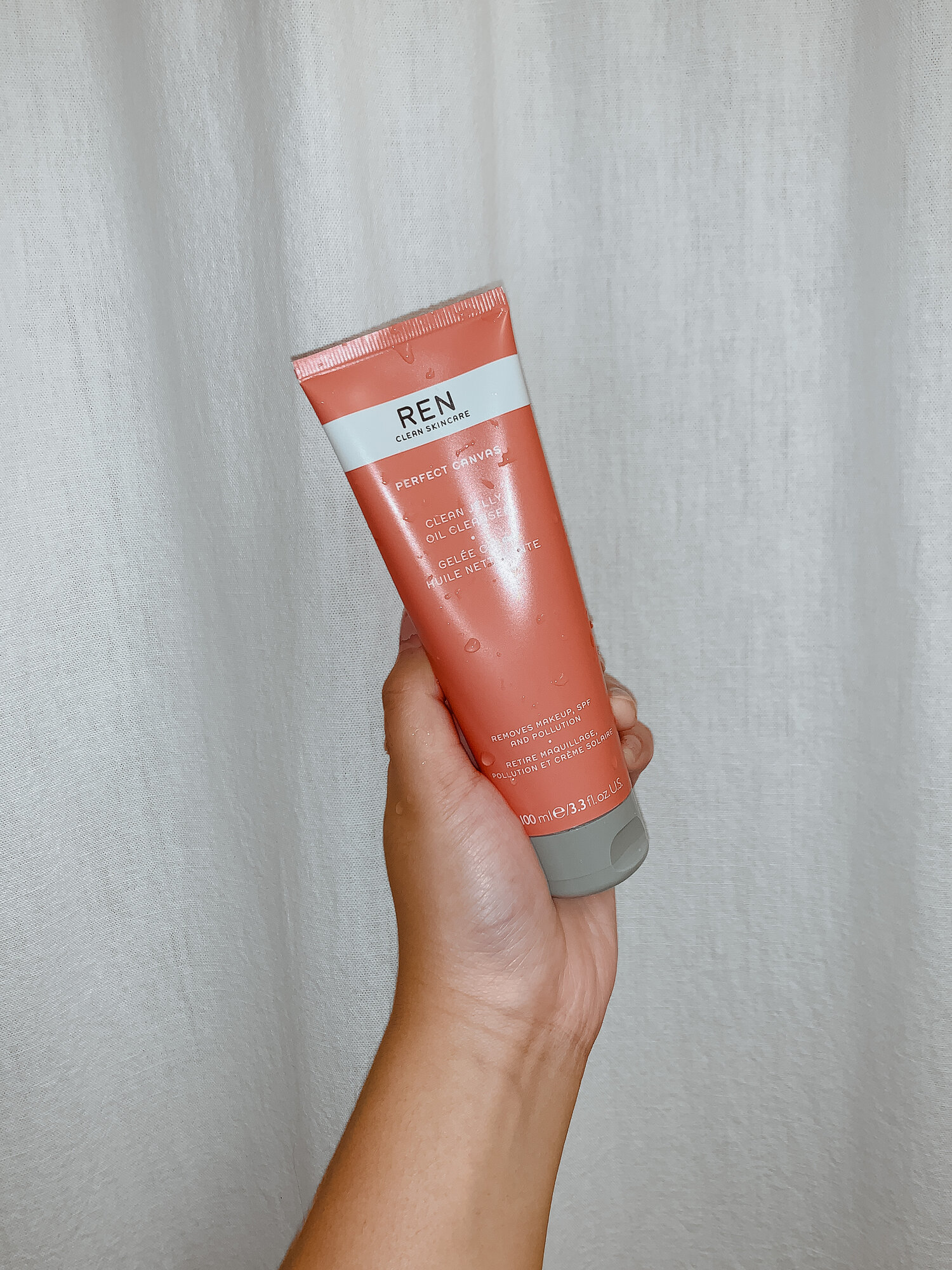 hulkende Meget Dental REN Perfect Canvas Clean Jelly Oil Cleanser REVIEW | Corinth Suarez -  Miami, Florida Blogger & Influencer