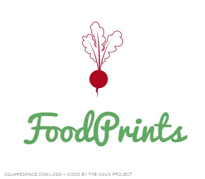 logo for FARMFRESH FoodPrints Program