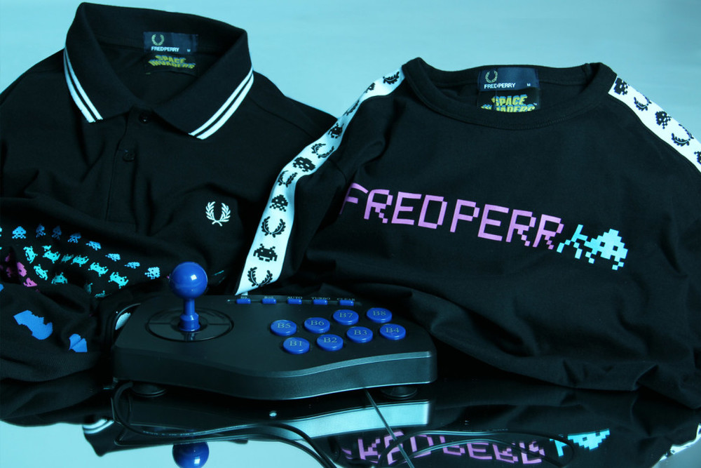 z5 - Fred Perry x Space Invaders