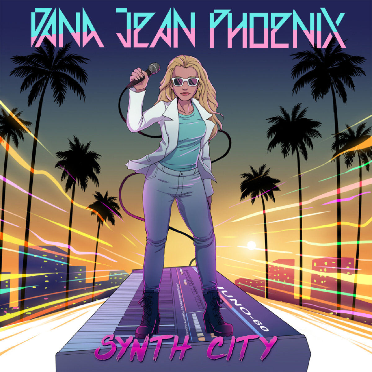 Dana+Jean+Phoenix+ +Synth+City+%28Album+Cover%29 - Dana Jean Phoenix - Synth City