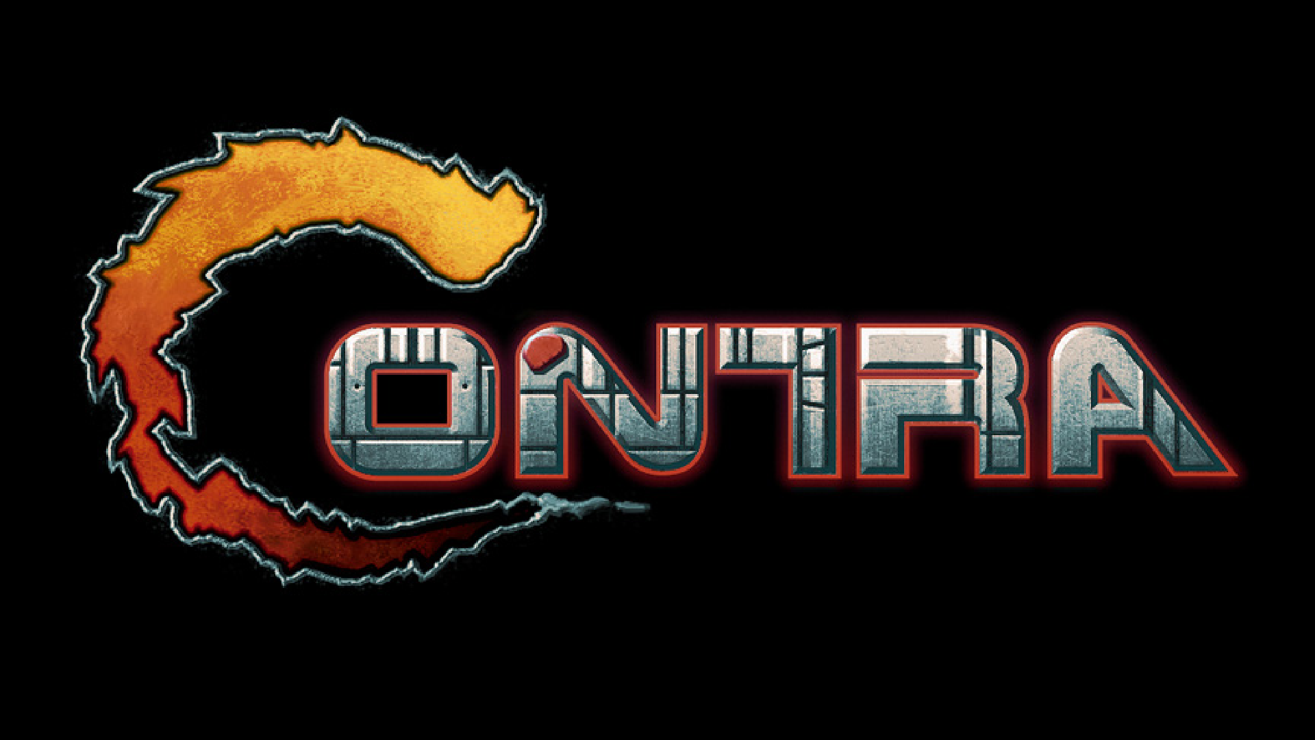 logo - Contra (Konami, 1987)