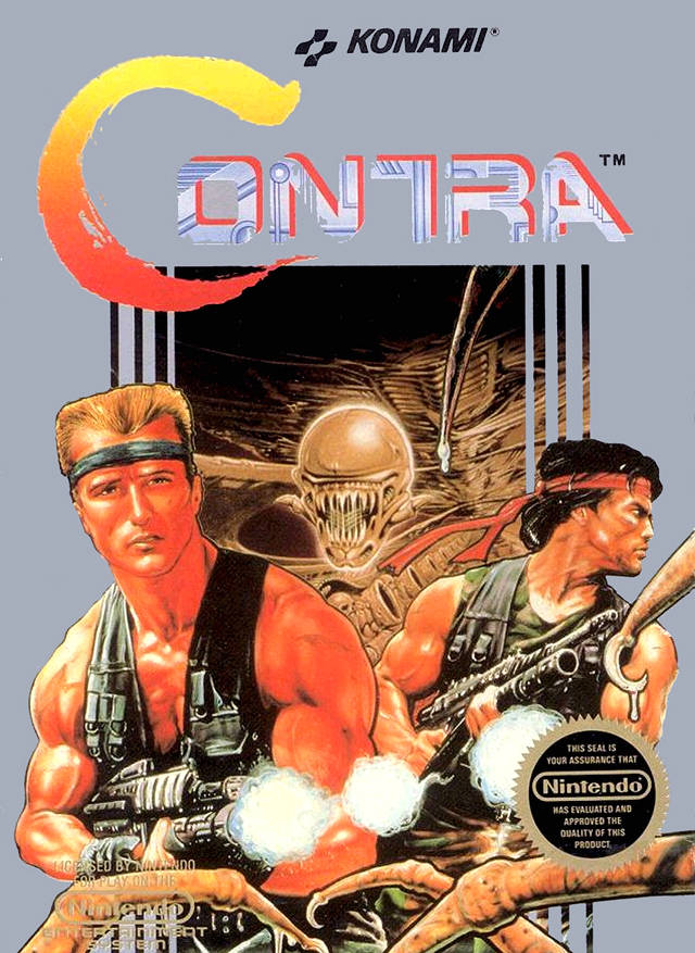 cartboxart - Contra (Konami, 1987)