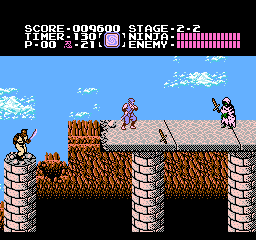 screen1 - Ninja Gaiden (Tecmo, 1988)