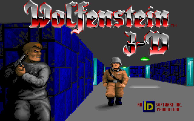title - Wolfenstein 3D (id Software, 1992)