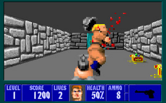 screen2 - Wolfenstein 3D (id Software, 1992)
