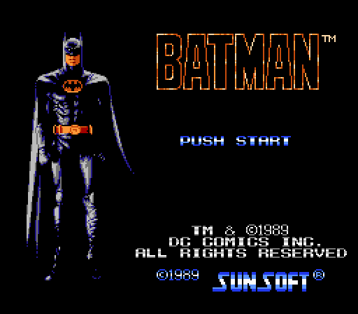 img - Batman: The Video Game (Sunsoft, 1989)