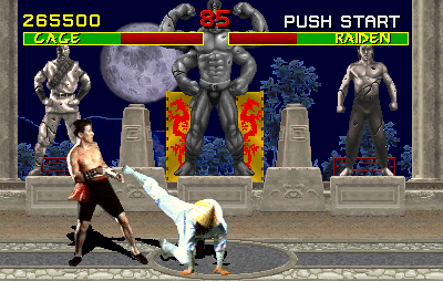screen1 arcade - Mortal Kombat (1992, Midway)