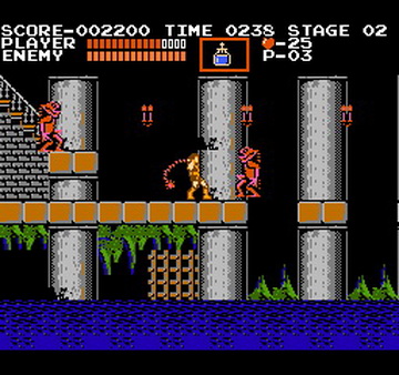 screen mermen - Castlevania (Konami, 1986)