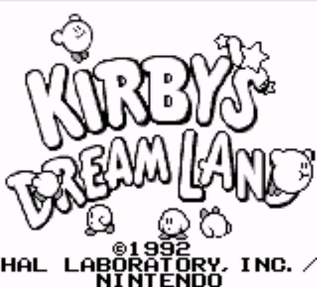 img - Kirby's Dream Land (1992, HAL/Nintendo)