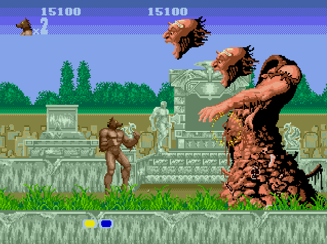 headsoff - Altered Beast (Sega, 1988)