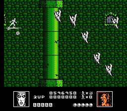 118998 silver surfer nes screenshot an assault of ghosts upon the - Silver Surfer (Software Creations, 1990)
