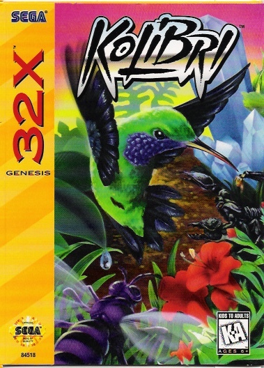 Kolibri for Sega 32X%2C Front Cover - Kolibri (Novotrade, 1995)