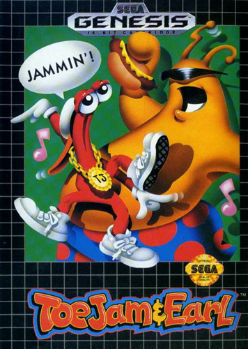 toe jam earl world rev a - ToeJam & Earl (JVP/Sega, 1991)