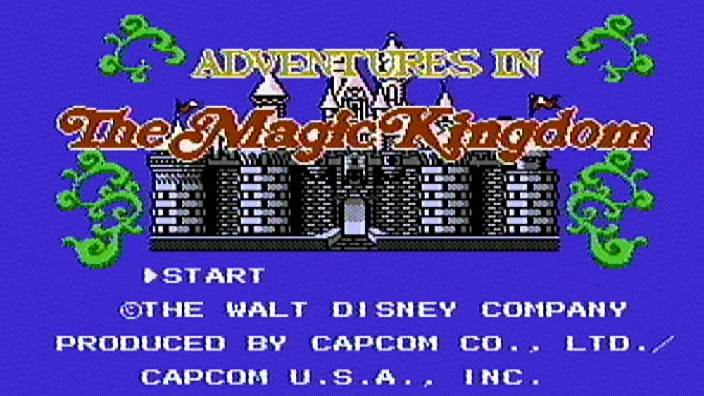 m king title - Grab Bag: Capcom's Disney on the NES