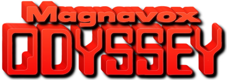 Vintage Magnavox Odyssey 2 Orange Scarf Thick With Sewn On Logo 50”x7” 
