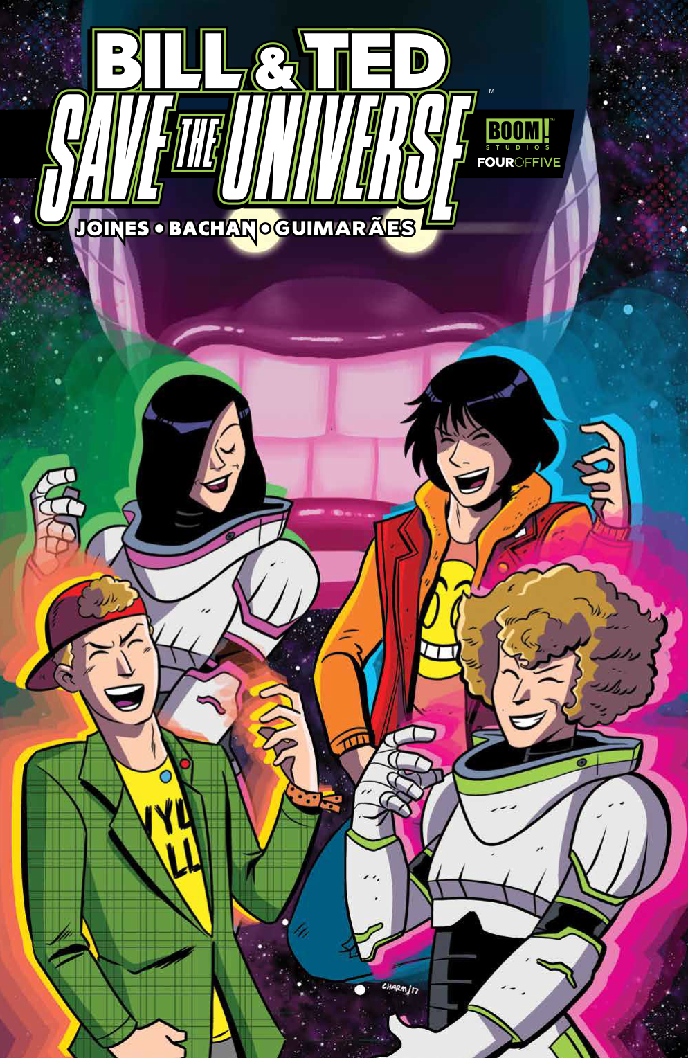 Bill+ Ted Save the Universe 004 PRESS 1 - Comic Review Round Up - Big Trouble in Little China, Bill & Ted, Dark Crystal, Hellraiser