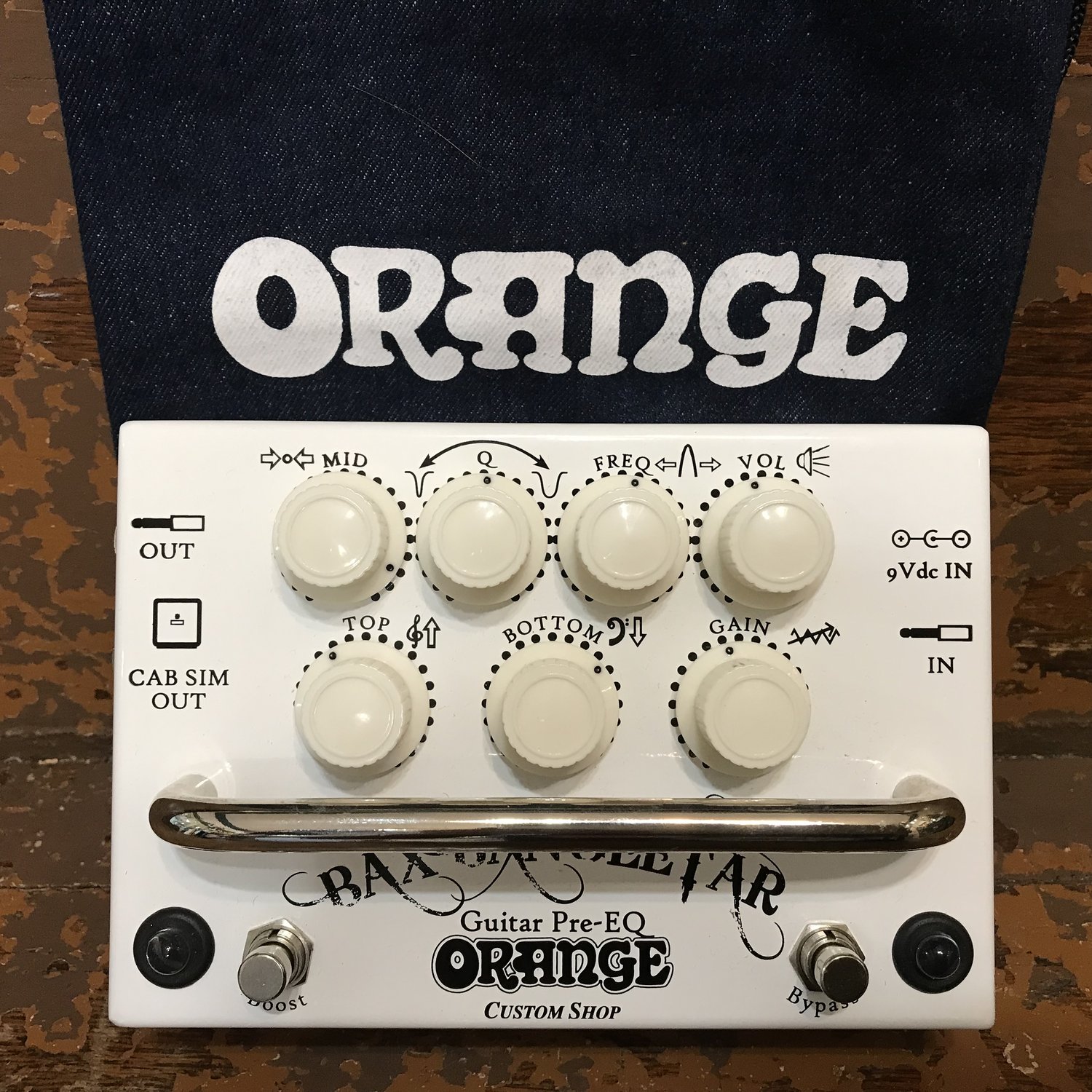 Orange Bax Bangeetar Guitar Pre-EQ Pedal (Used) — Guitar Bar