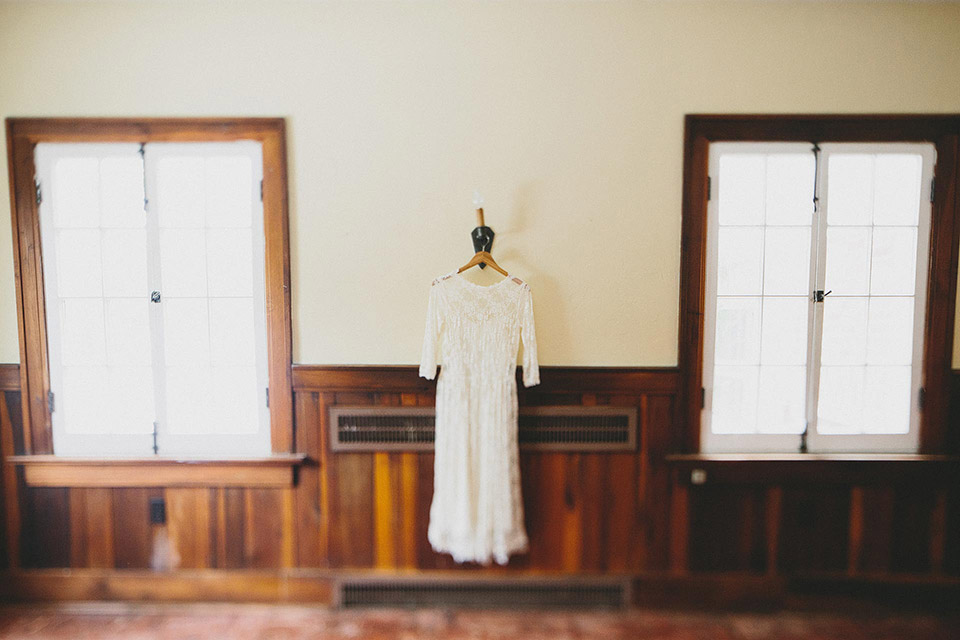 Birch House Rustic Wedding Dress