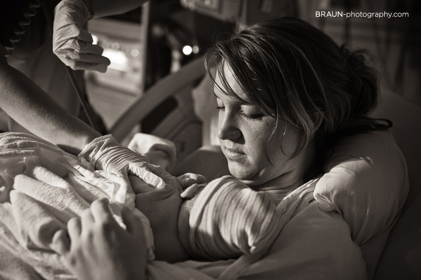 Dayton Ohio Childrens Newborn Photographer :: Birth Story