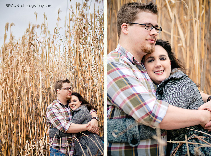 St. Louis Engagement Photographer :: Wheat and Tall Grass