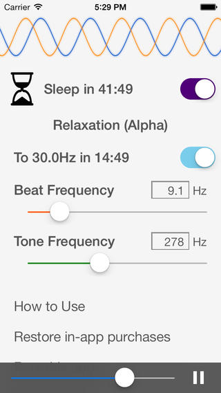binaural beats sleep app
