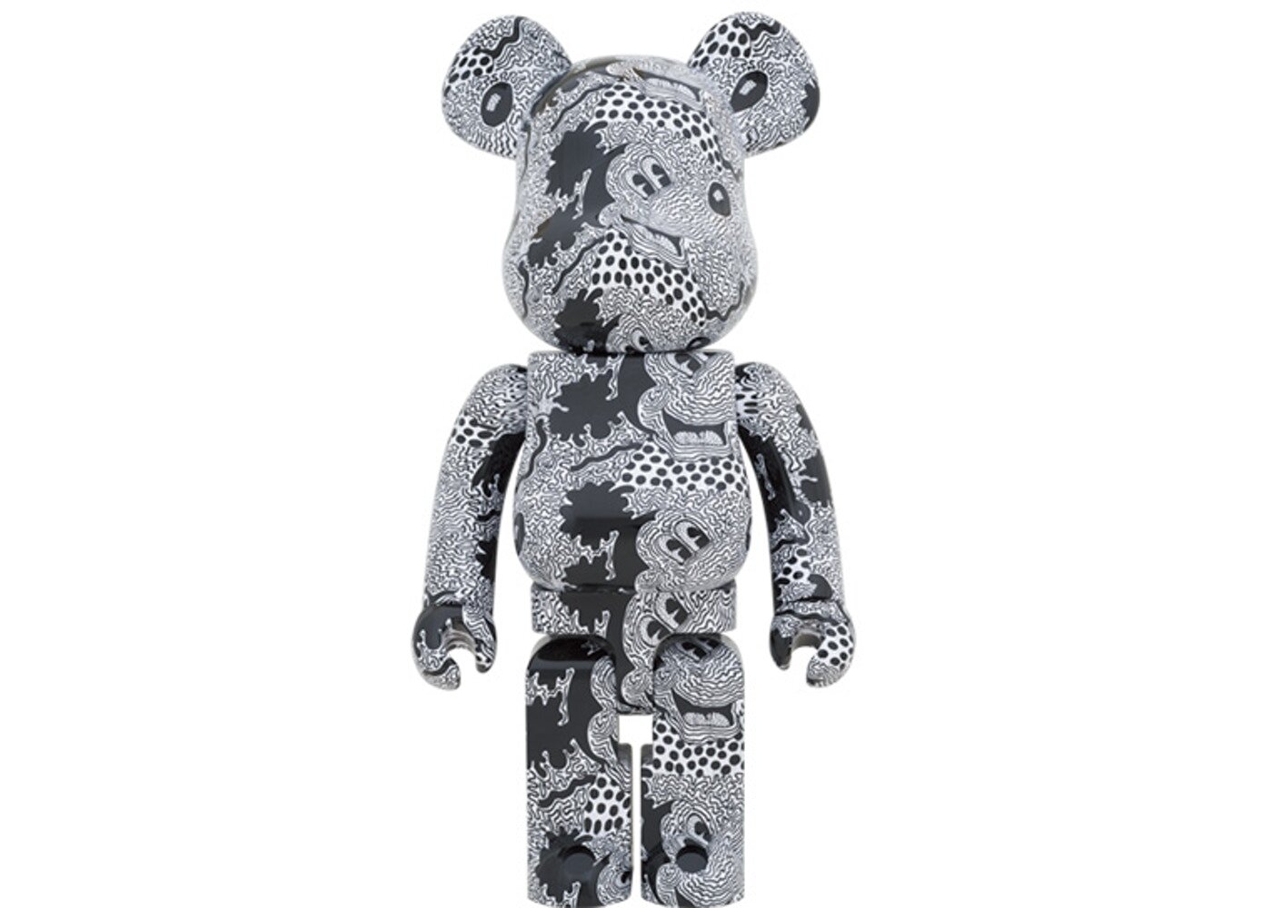 Details about   Medicom Bearbrick 2020 Keith Haring Disney Mickey Mouse 400% 100% be@rbrick 2p 
