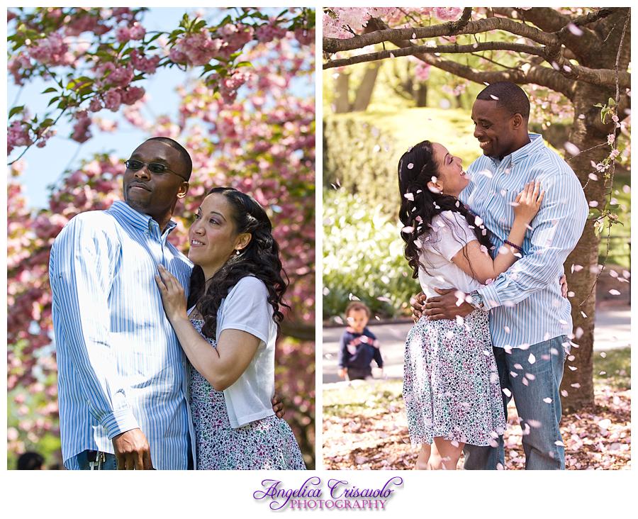 Guadalupe Roy Engagement Brooklyn Botanical Garden Cherry Blossoms Engagement Ideas Tulips 003