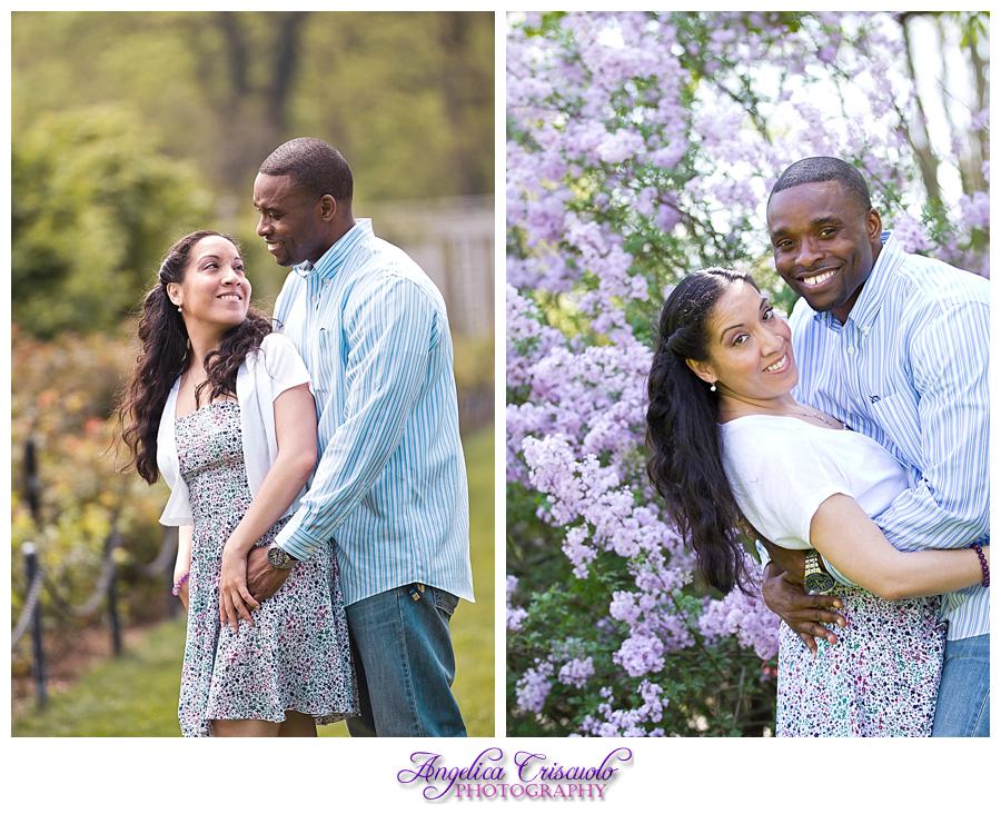 Guadalupe Roy Engagement Brooklyn Botanical Garden Cherry Blossoms Tulips Engagement Ideas 002