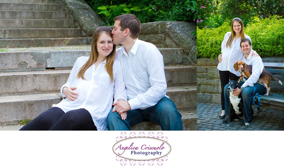 New York Maternity Session Ideas by Angelica Criscuolo Photography In Carl Shultz Park