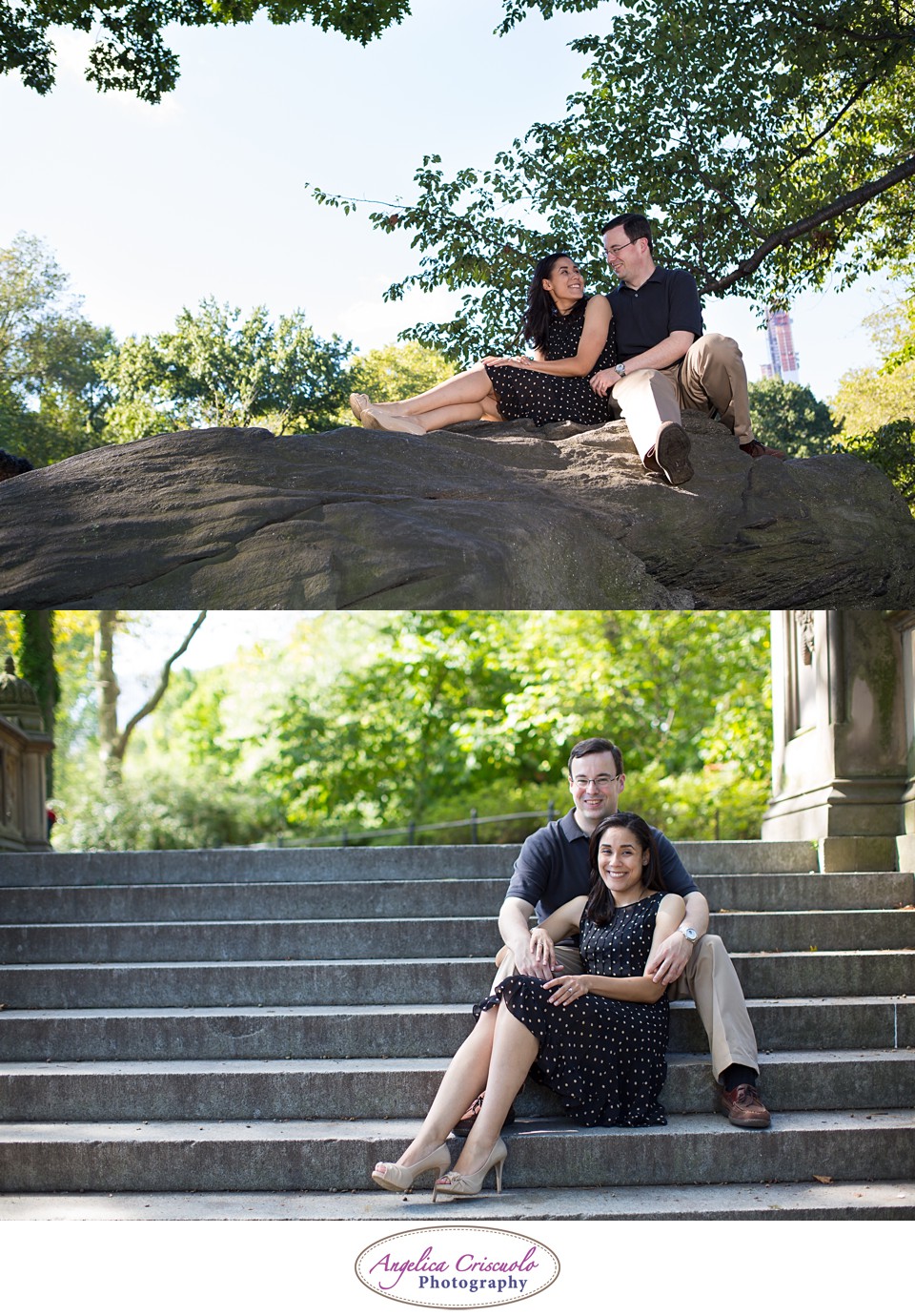 NYC Engagement Photography Central Park Jennifer & Brandon 001