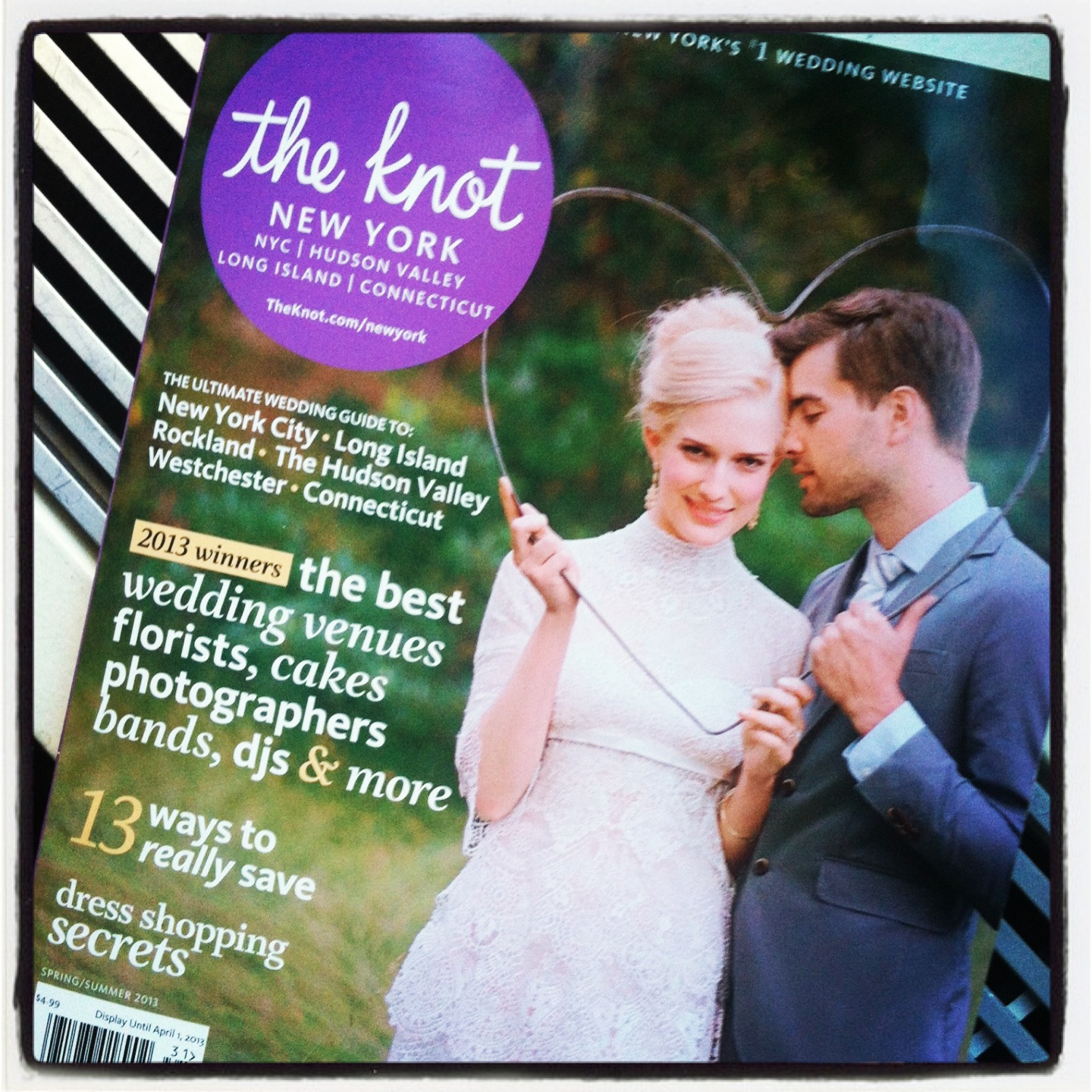 Spring/Summer2013 Edition The Knot Magazine Best of Weddings Photographer