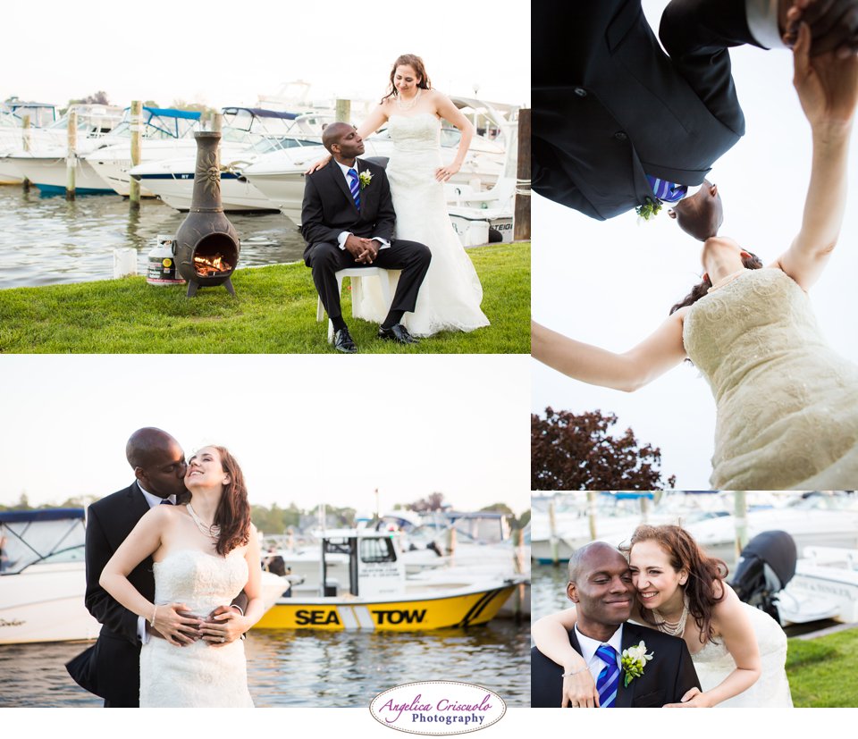Wedding photo ideas by the waterfront beach