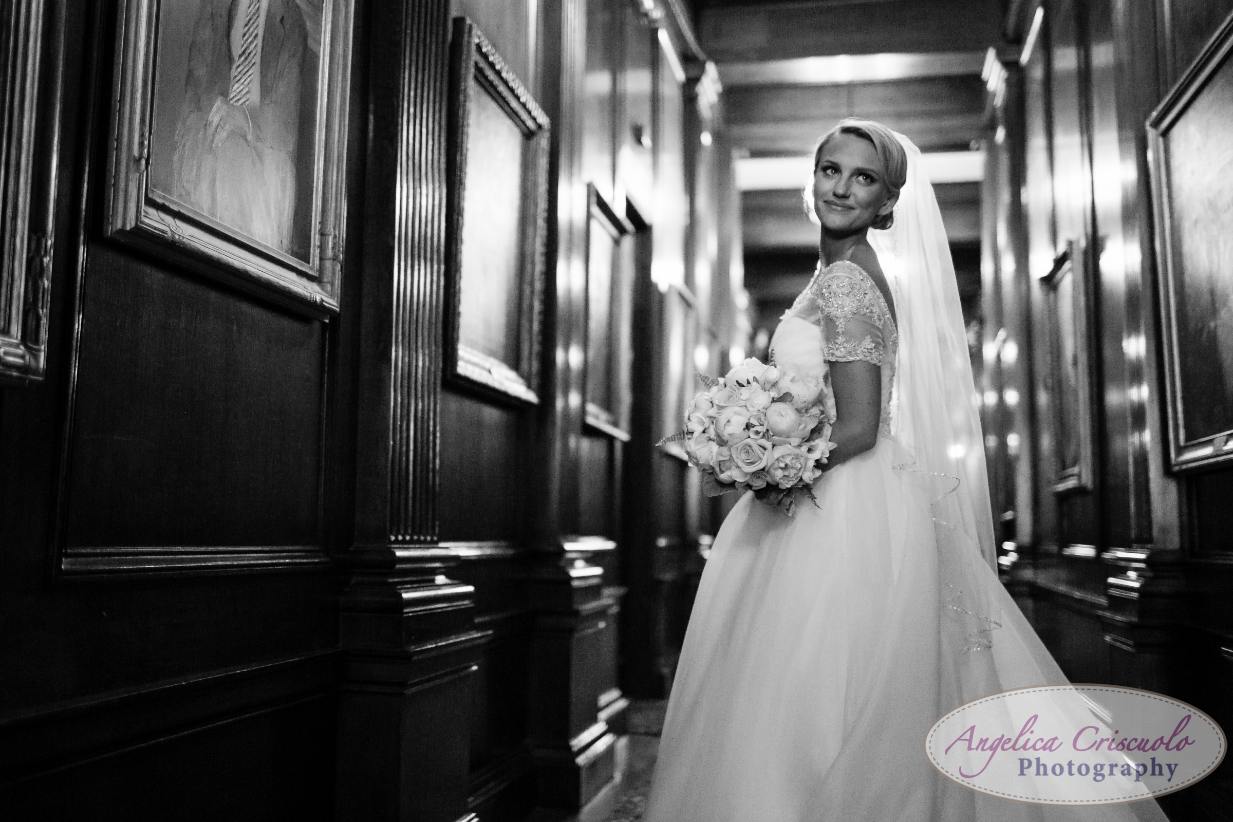 The Buffalo Club Wedding Photography bride portrait ideas