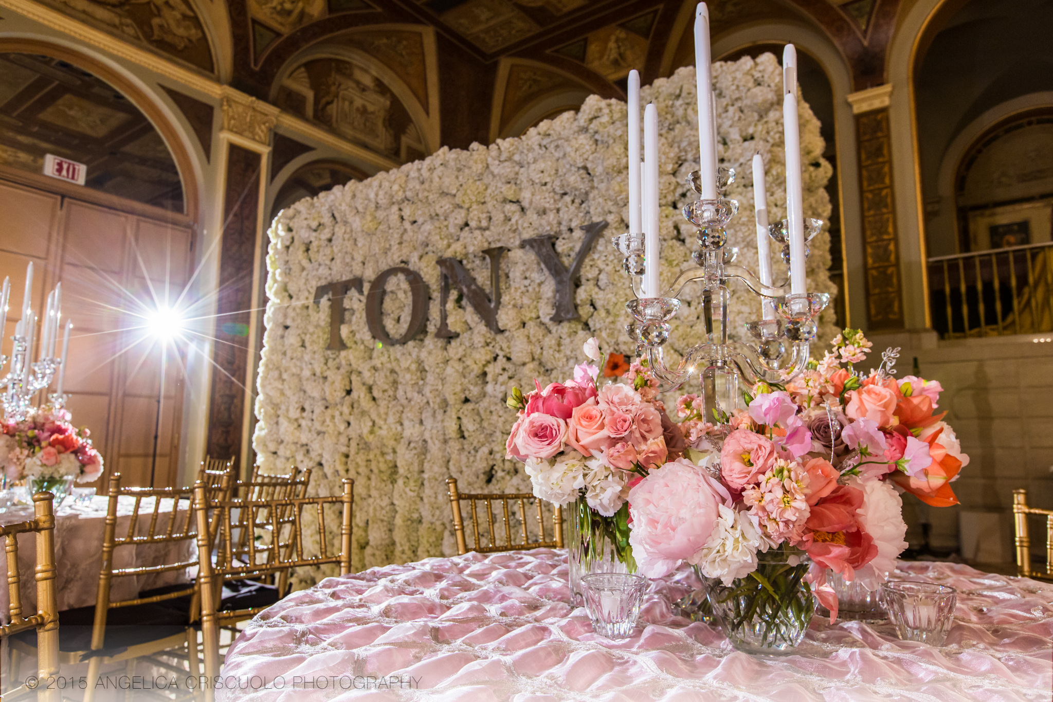 New York Tony Awards Gala Park Plaza Ivie Joy Flowers Centerpieces