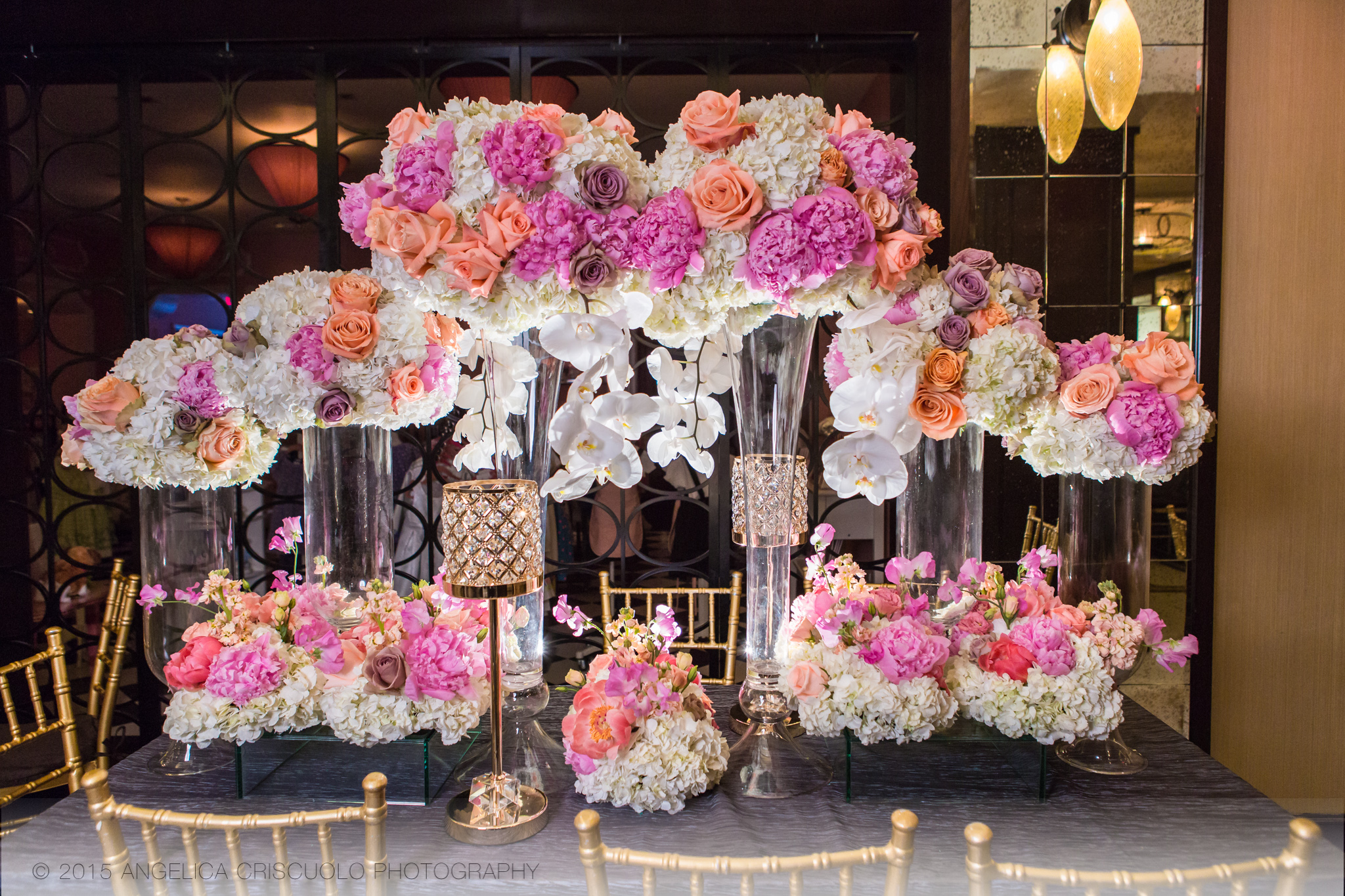 New York Tony Awards Gala Park Plaza Ivie Joy Flowers Centerpieces Todd English