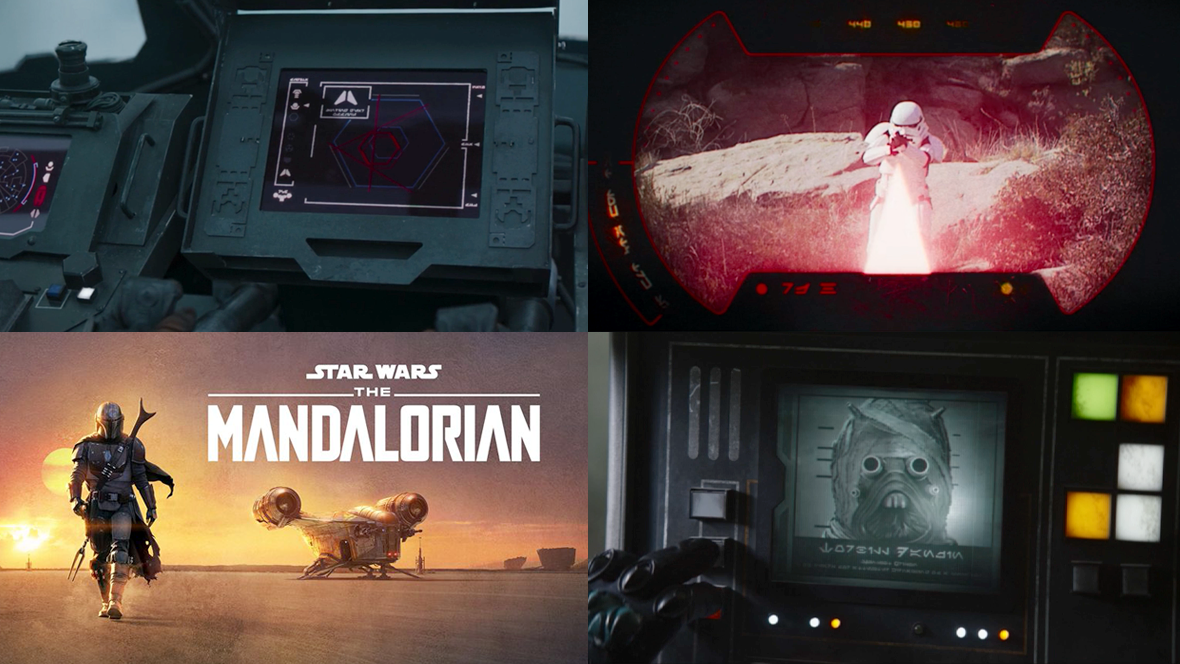 Here’s a look at the various HUDS and GUIS from The Mandalorian (Season 2). What’s good about the UI design and the series itself is that it lever