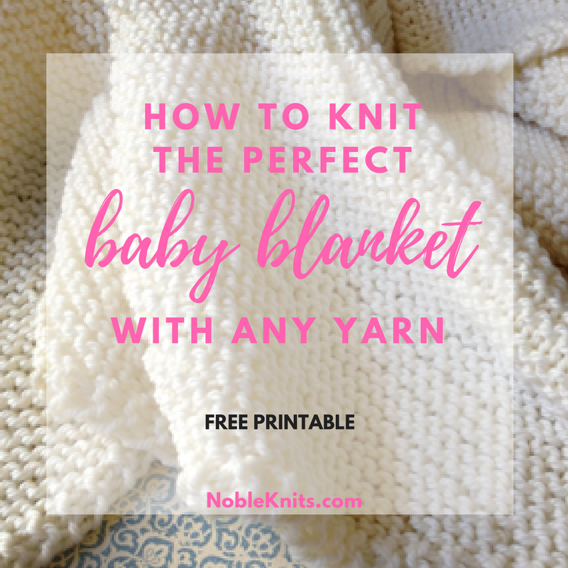 31 Free Baby Blanket Knitting Patterns (Easy Knit Blankets