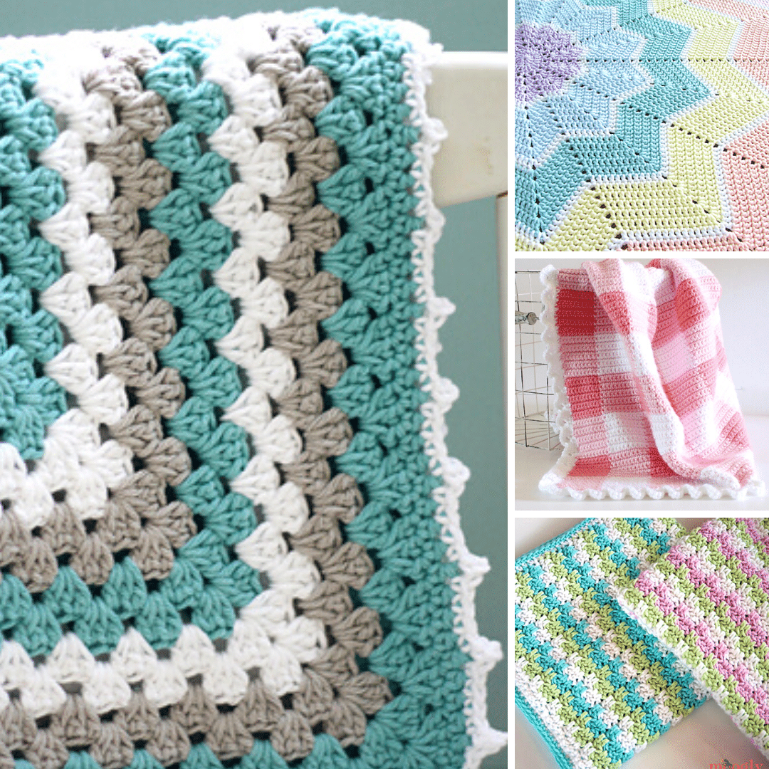 9 Adorable and Easy Baby Blanket FREE Crochet Patterns — Blog ...