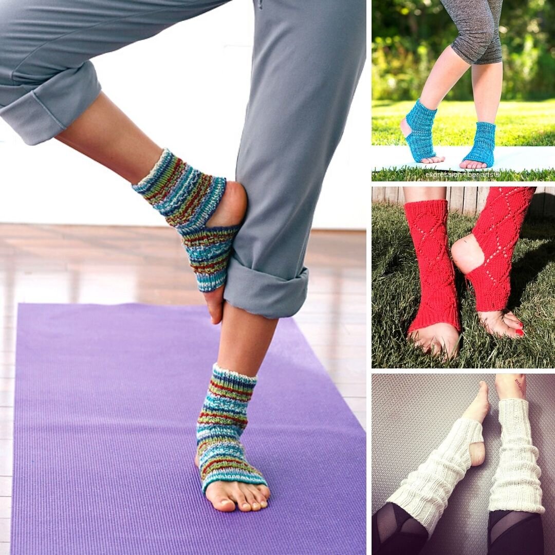 Crochet Yoga Socks PATTERN Tutorial / Ladies Teen Child All Sizes